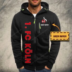 Alternative view of 1. FC Köln Kapuzensweatjacke
