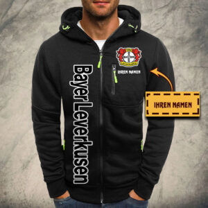 Alternative view of Bayer 04 Leverkusen Kapuzensweatjacke