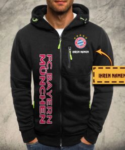 Alternative view of Bayern München Kapuzensweatjacke
