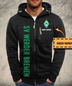 Alternative view of Werder Bremen Kapuzensweatjacke