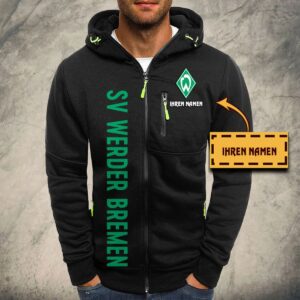 Alternative view of Werder Bremen Kapuzensweatjacke