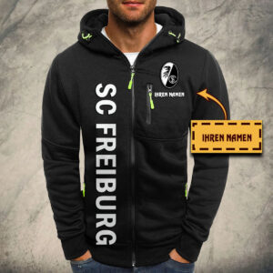 Alternative view of SC Freiburg II Kapuzensweatjacke