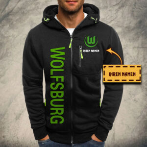 Alternative view of VfL Wolfsburg Kapuzensweatjacke