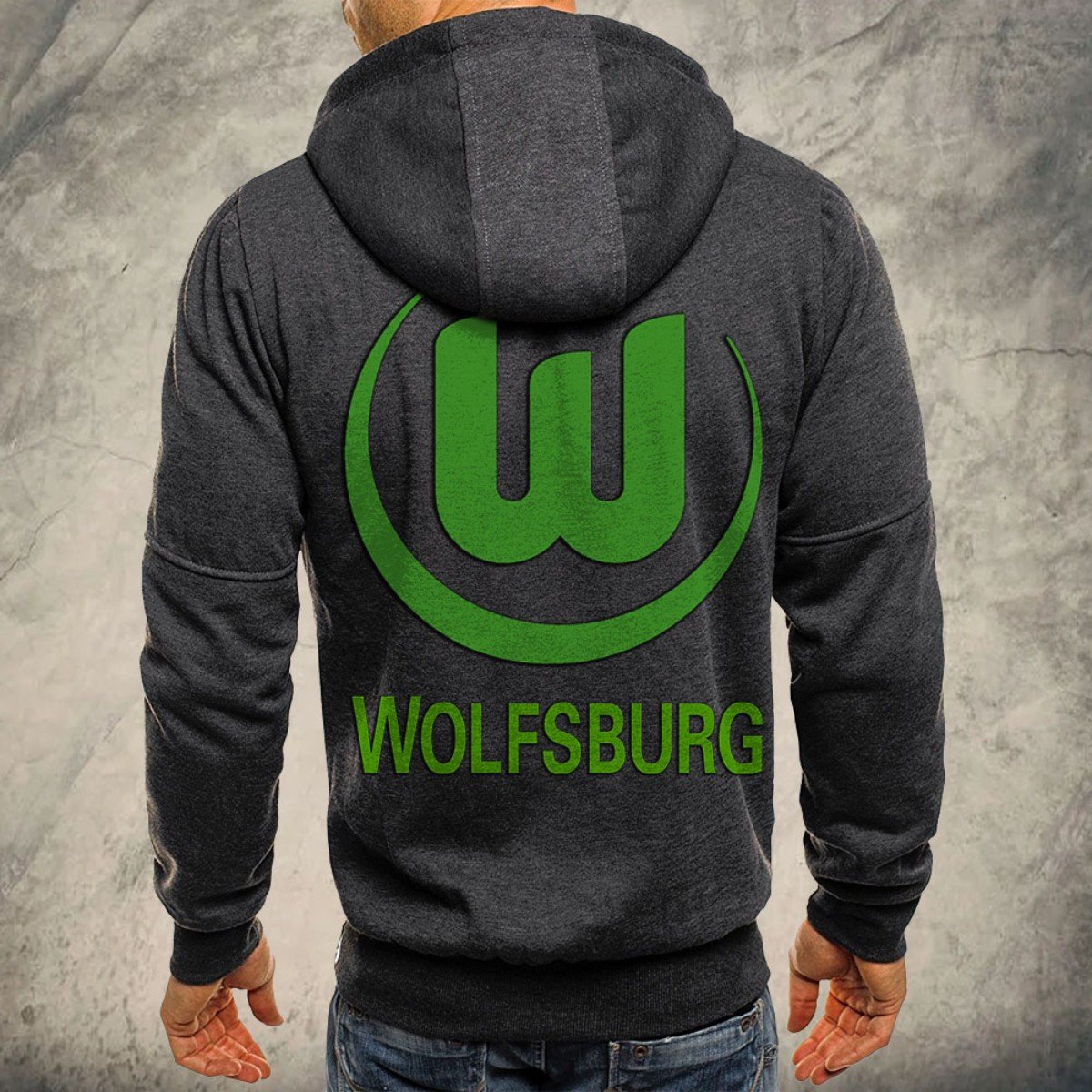 VfL Wolfsburg Kapuzensweatjacke – Bild 5
