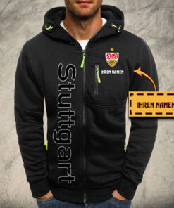 Alternative view of VfB Stuttgart Kapuzensweatjacke