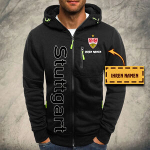 Alternative view of VfB Stuttgart Kapuzensweatjacke
