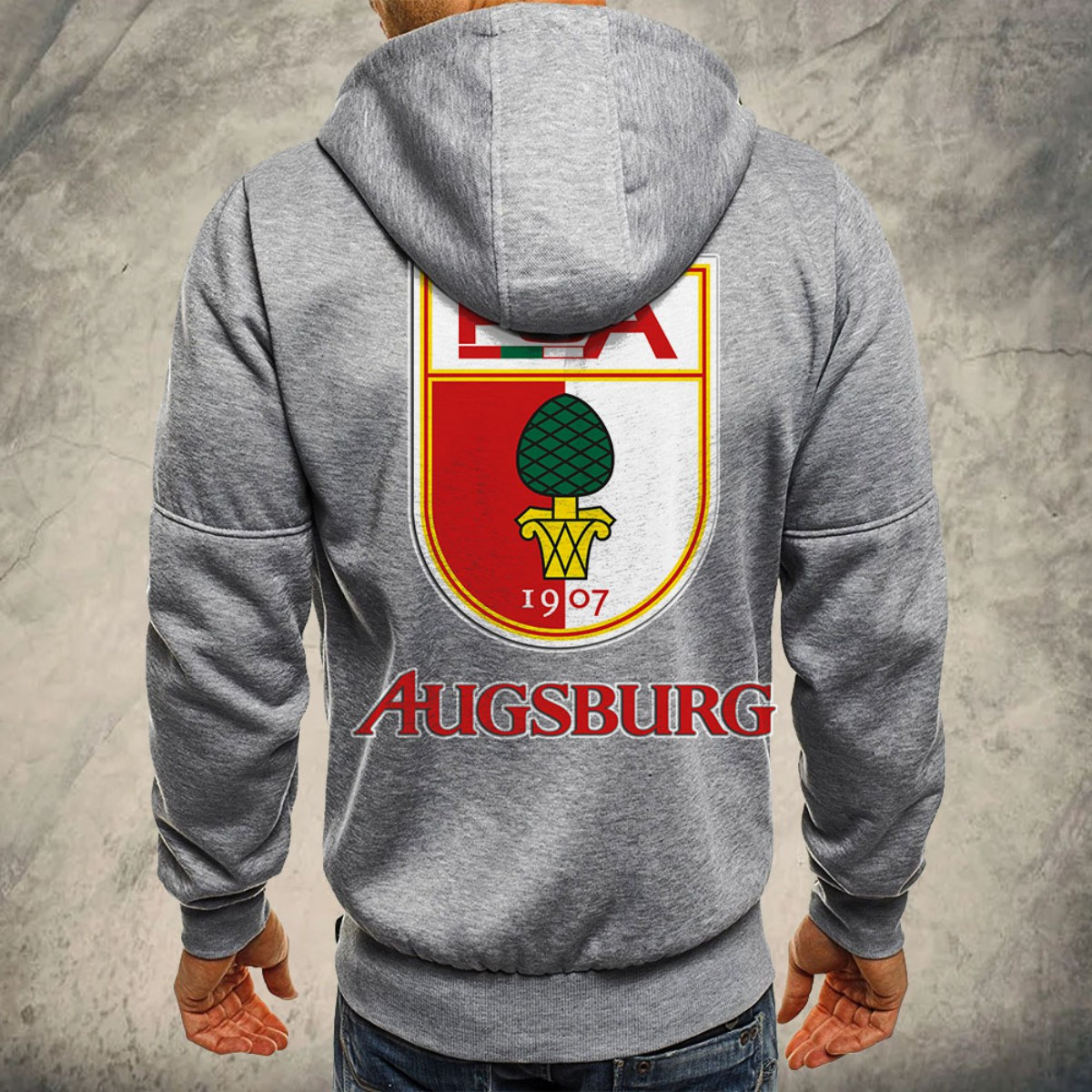 FC Augsburg Kapuzensweatjacke – Bild 7