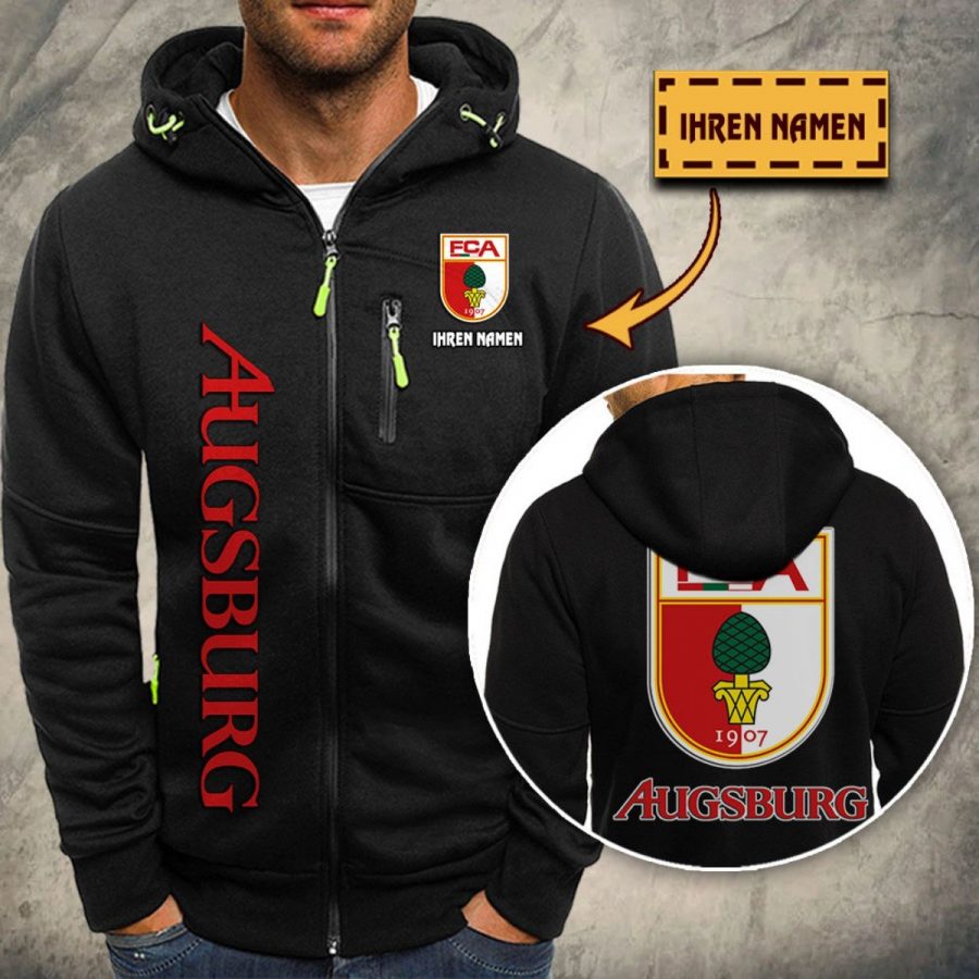 FC Augsburg Kapuzensweatjacke – Bild 8