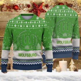 Weihnachtspullover VfL Wolfsburg – Ugly Christmas Sweater