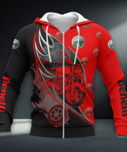 Benelli Motorcycles Hoodie Zip