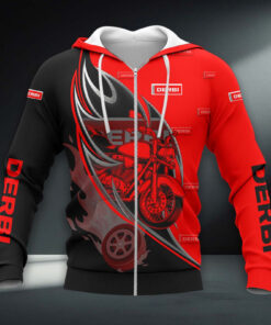 Derbi Motorcycles Hoodie Zip