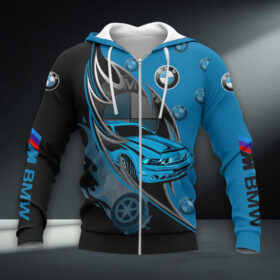 B.M.W M Car Hoodie Zip