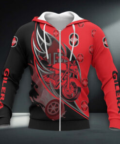 Gilera Motorcycles Hoodie Zip