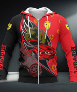 Ferrari Hoodie Zip