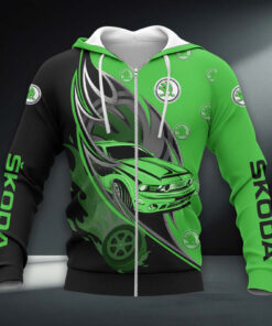 Skoda Auto Hoodie Zip