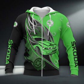 Skoda Auto Hoodie Zip