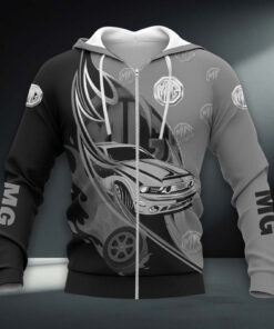 MG Car Hoodie Zip