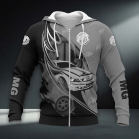 MG Car Hoodie Zip