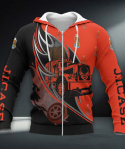 JI Case Hoodie Zip