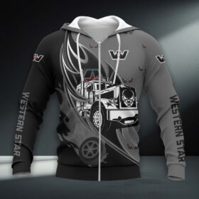 Western Star Hoodie Zip