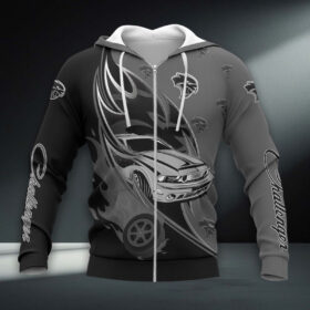 Dodge Challenger Hoodie Zip