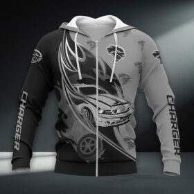 Dodge Charger Hoodie Zip