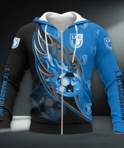 1. FC Magdeburg Hoodie Zip