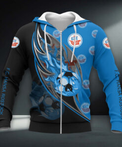 Hansa Rostock Hoodie Zip