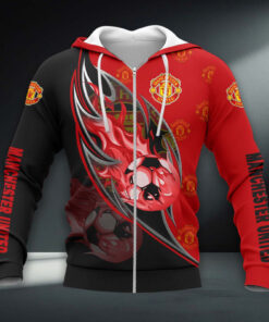 Manchester United Hoodie Zip