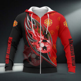Manchester United Hoodie Zip
