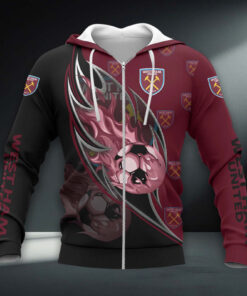 West Ham United Hoodie Zip