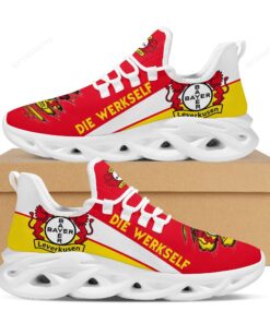 Bayer 04 Leverkusen Logo Torn Pattern Schuhe