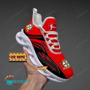 Alternative view of Bayer 04 Leverkusen Logo Pattern Schuhe