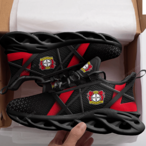 Alternative view of Bayer 04 Leverkusen Logo Muster Schuhe