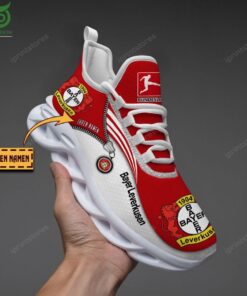Bayer 04 Leverkusen Reißverschlussmuster Schuhe