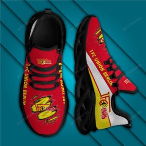 Alternative view of 1. FC Union Berlin Logo Torn Pattern Schuhe