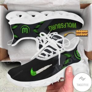 Alternative view of VfL Wolfsburg Schwarze Individuelle Schuhe
