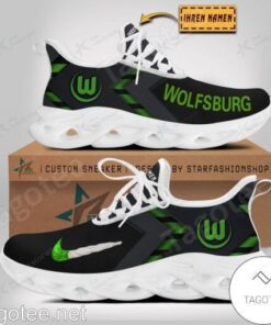VfL Wolfsburg Schwarze Individuelle Schuhe