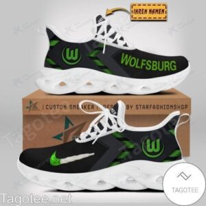VfL Wolfsburg Schwarze Individuelle Schuhe