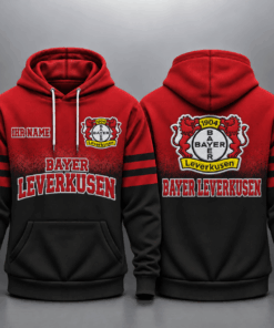 Bayer Leverkusen Kapuzensweatshirt - B04 Ombré Hoodie