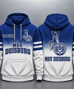 MSV Duisburg Kapuzensweatshirt - DUI Ombré Hoodie