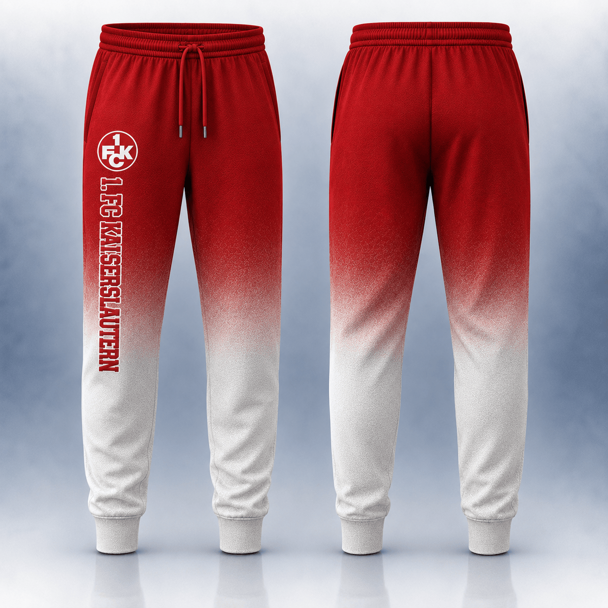 1. FC Kaiserslautern Kapuzensweatshirt - FCK Ombré Hoodie – Bild 2