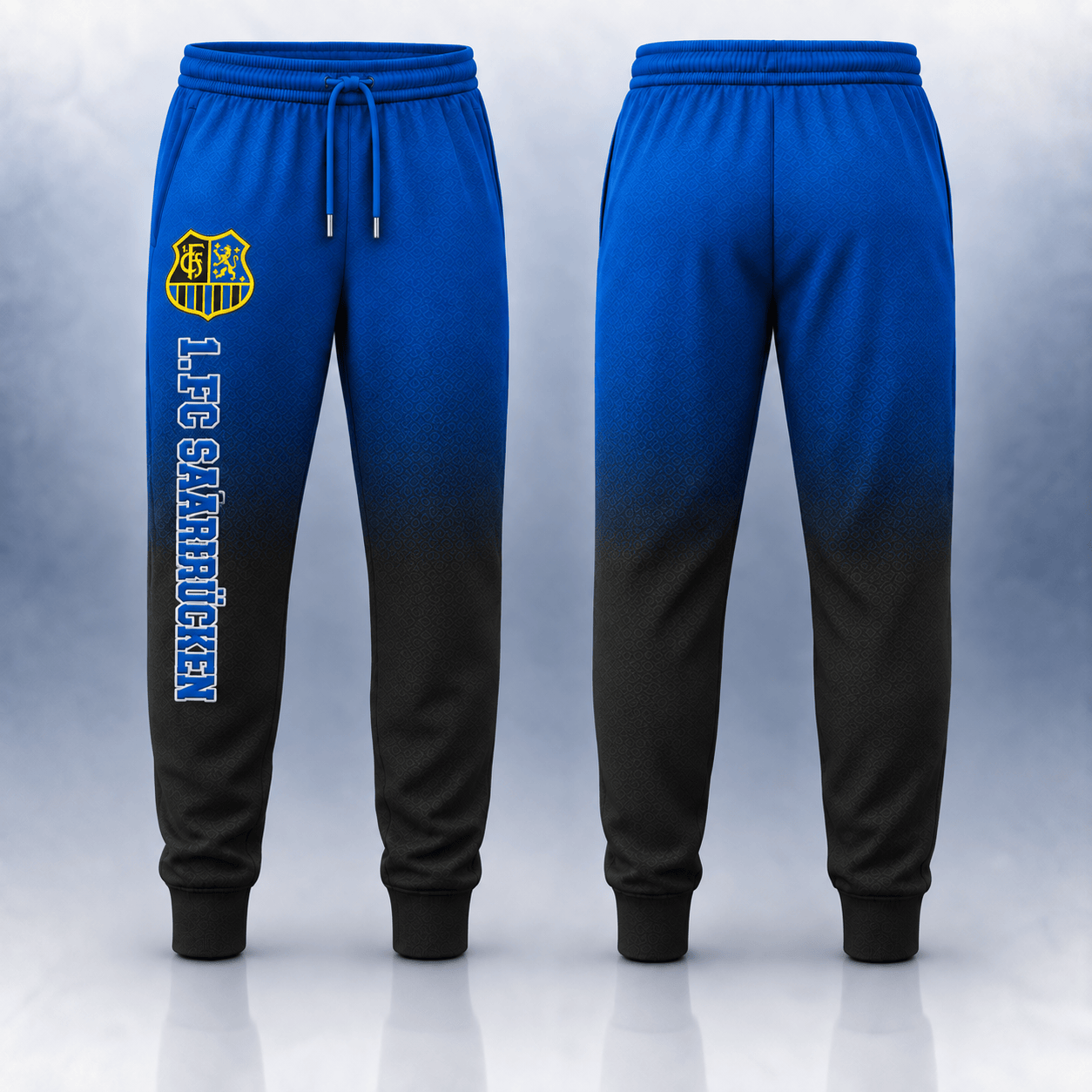 1. FC Saarbrücken Kapuzensweatshirt - FCS Ombré Hoodie – Bild 2