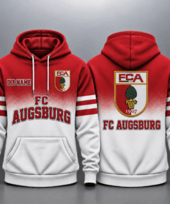 FC Augsburg Kapuzensweatshirt - FCA Ombré Hoodie