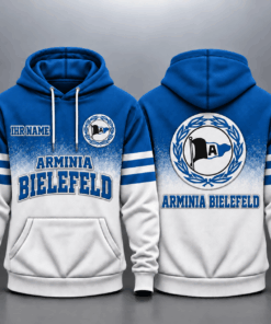 Arminia Bielefeld Kapuzensweatshirt - DSC Ombré Hoodie