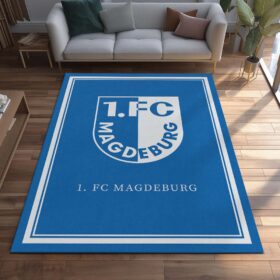 1. FC Magdeburg –  FCM Teppich 6 – Teppich für Fans