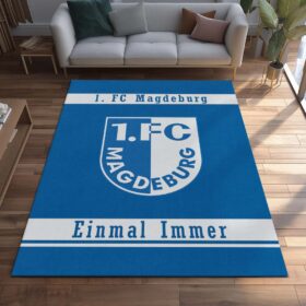 1. FC Magdeburg –  FCM Teppich 12 – Teppich für Fans