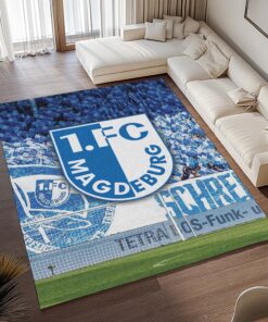 Alternative view of 1. FC Magdeburg -  FCM Teppich 10 - Teppich für Fans