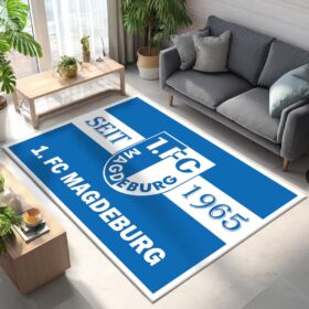 1. FC Magdeburg –  FCM Teppich 1 – Teppich für Fans