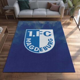1. FC Magdeburg –  FCM Teppich 15 – Teppich für Fans